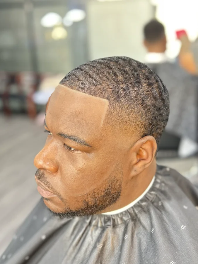 Fade and beard detail